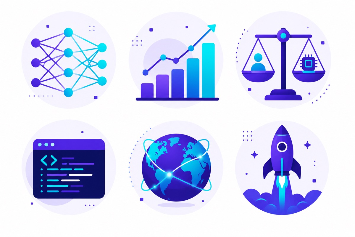 AI Innovators module icons